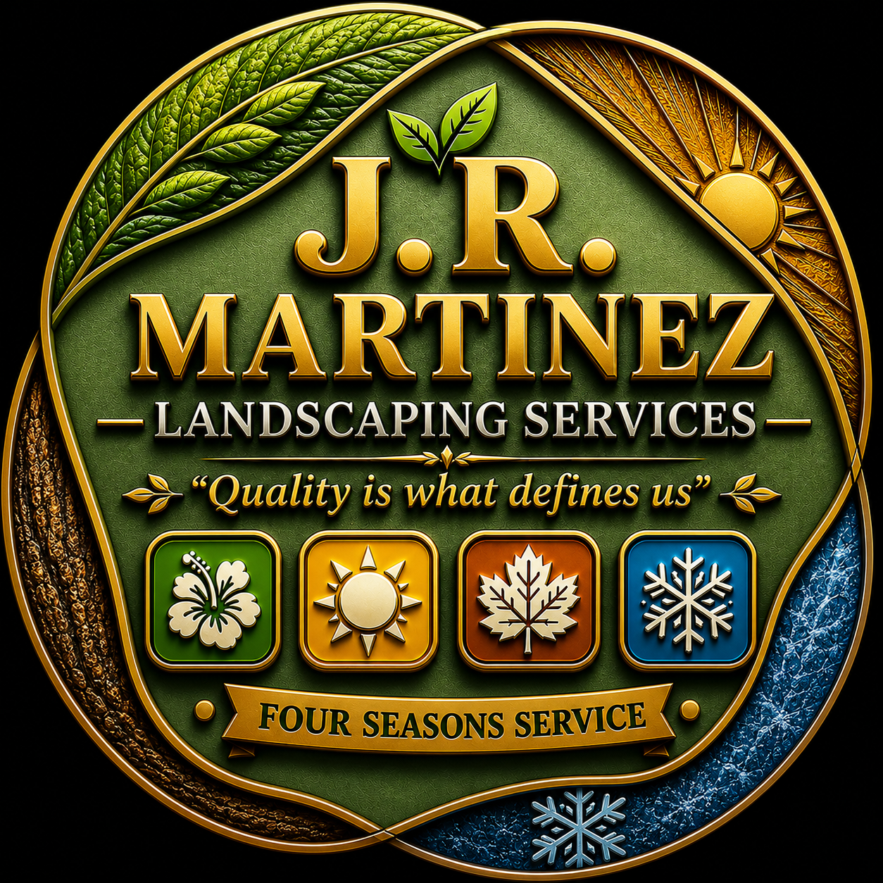 J.R. Martinez Landscaping logo